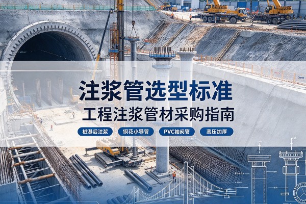 潼南区注浆管选型标准